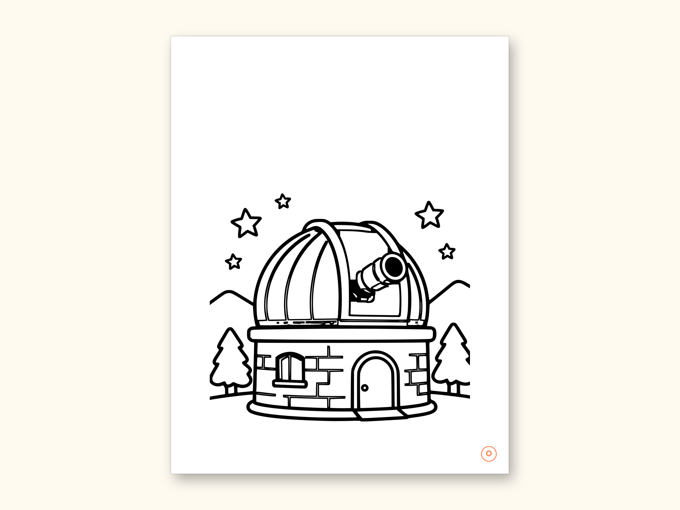 Space Coloring Pages | ABC Letter Tracing for Kids Ages 2-5 (Digital PDF): sample page 32 of 55